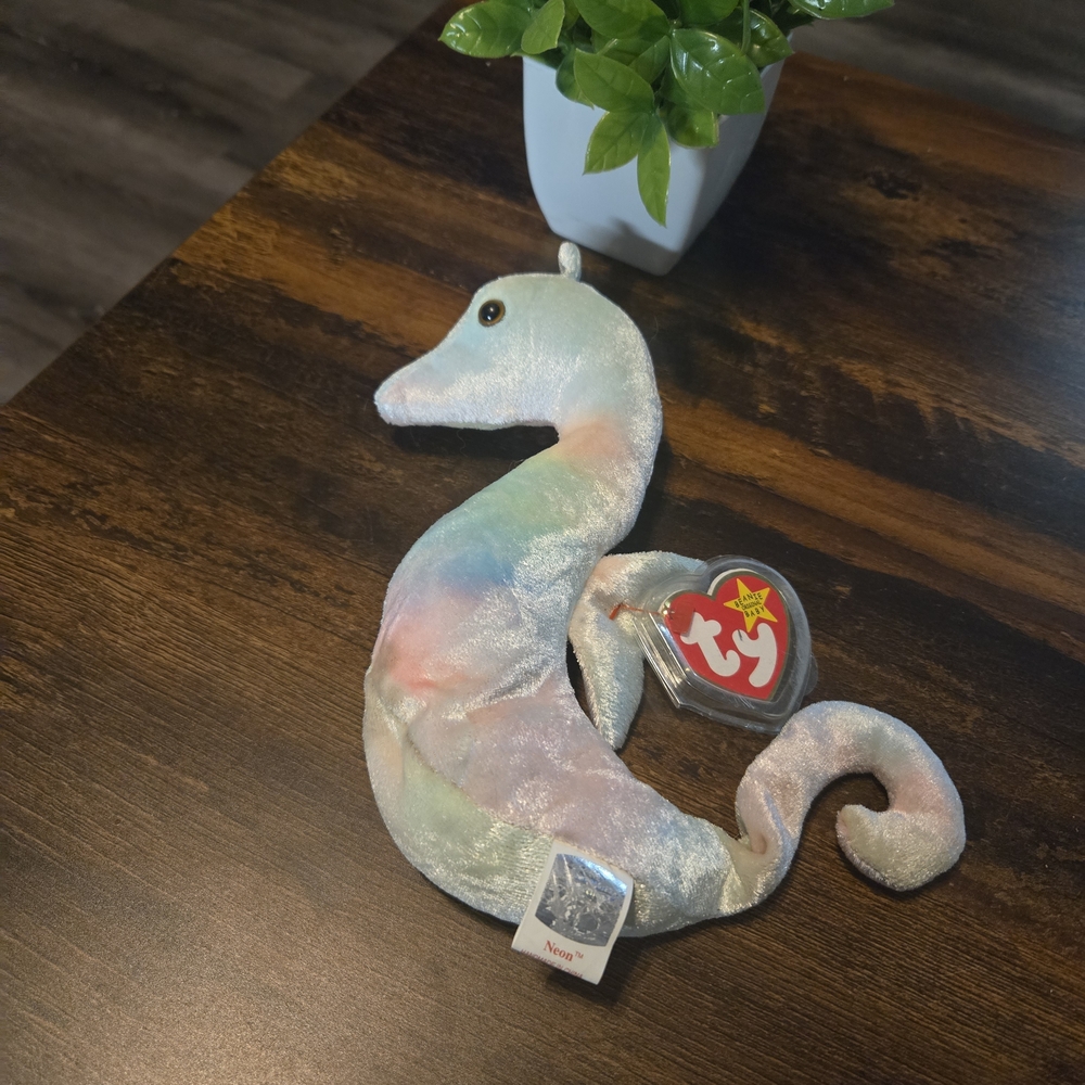 Colorful Seahorse Plush Toy